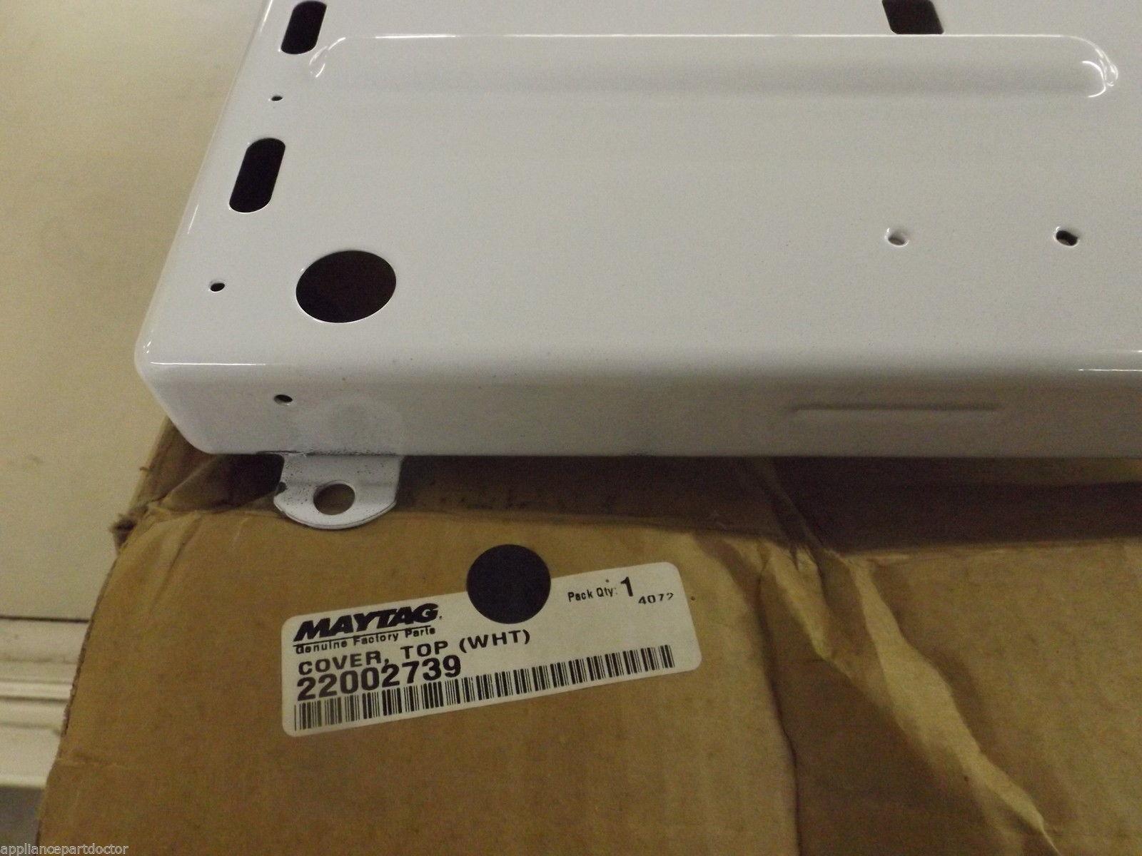 Maytag Washer 22002739 Cover, Top (wht) NEW IN BOX Maytag Washer 22002739 Cover, Top (wht) NEW IN BOX